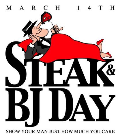 Steak and Blowjob Day