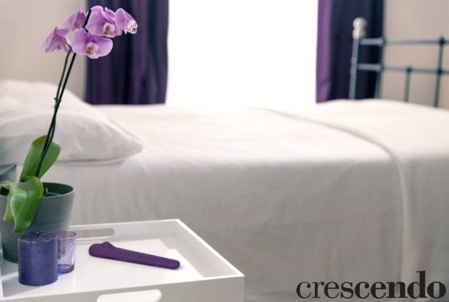 Crescendo on nightstand